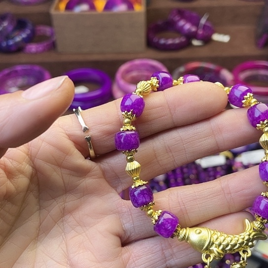 非金属南非老料DIY手串S31