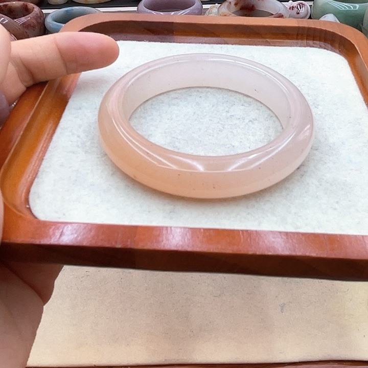 石英质玉圈口56未镶嵌