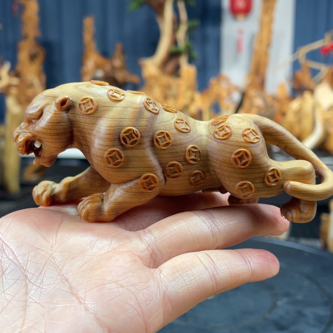 柏木（崖柏）手把件