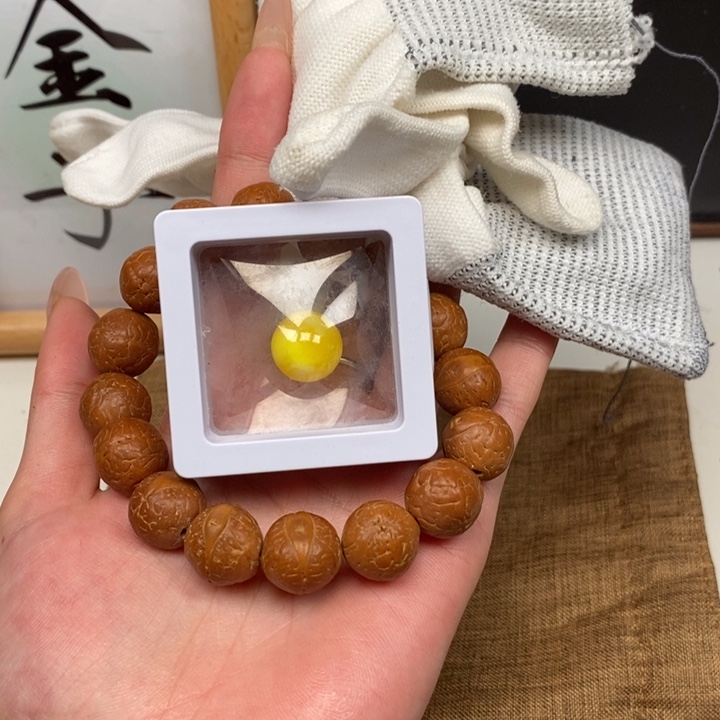 手串凤眼菩提尼泊尔