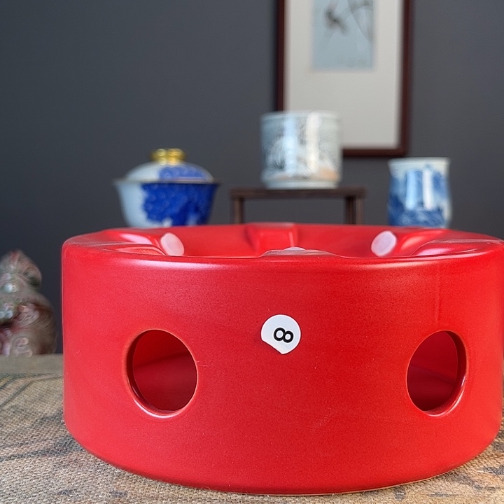 摆件景德柴烧茶杯多人