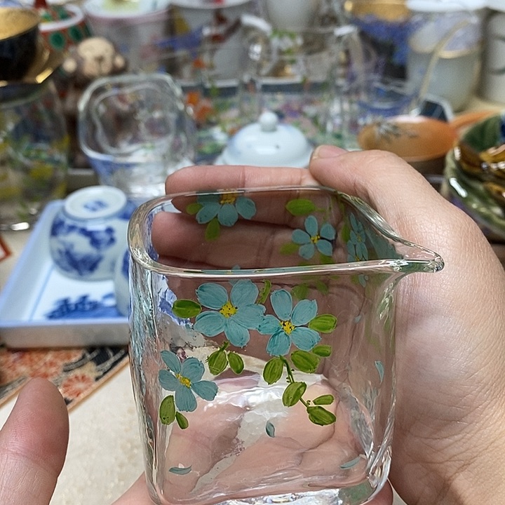 茶壶紫砂杯子的味道就好像被风压一样被打出