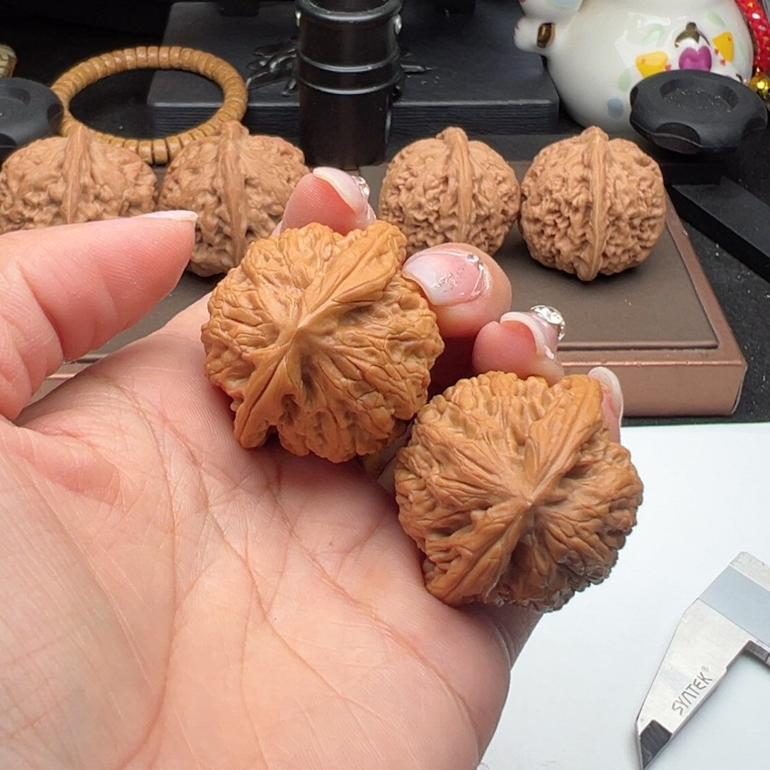 文玩核桃把件金公子39