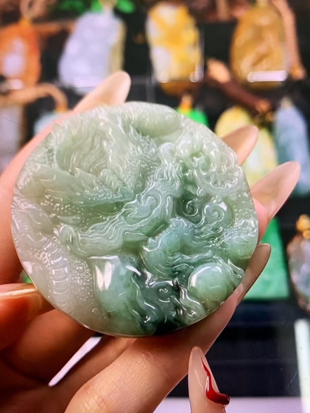 翡翠A货挂件（多样性发货其一）