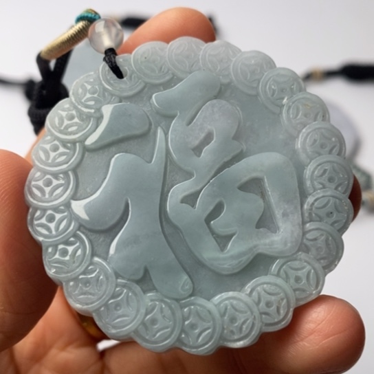 翡翠未镶嵌挂件翡翠