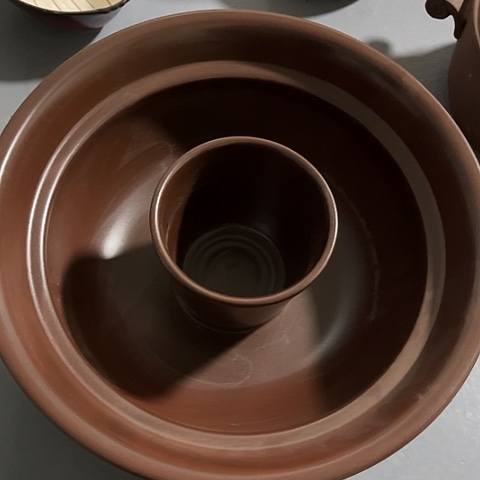 微瑕，明火，内口径31，高12子母锅