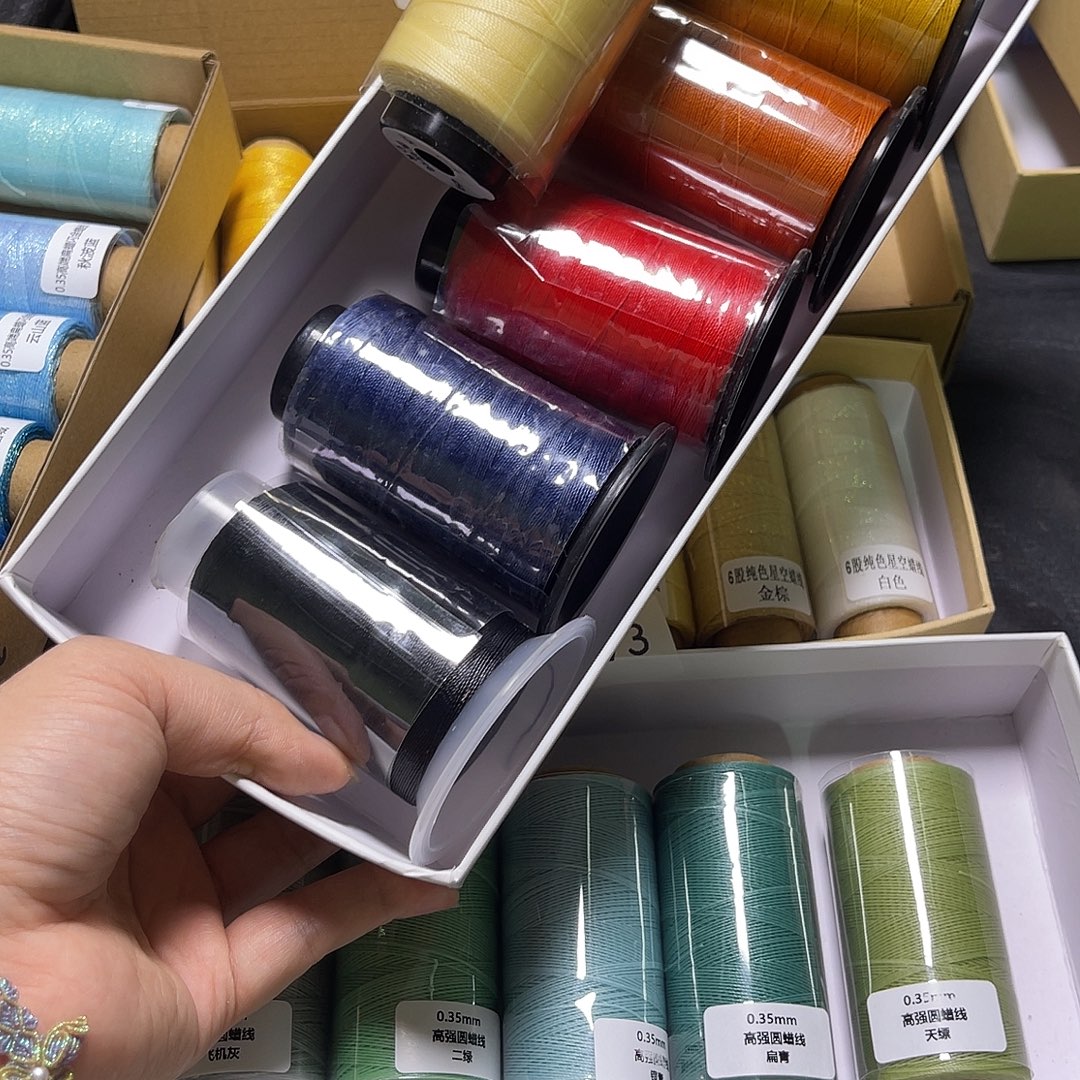 比***民羊毛比奇堡专拍6股圆蜡6色