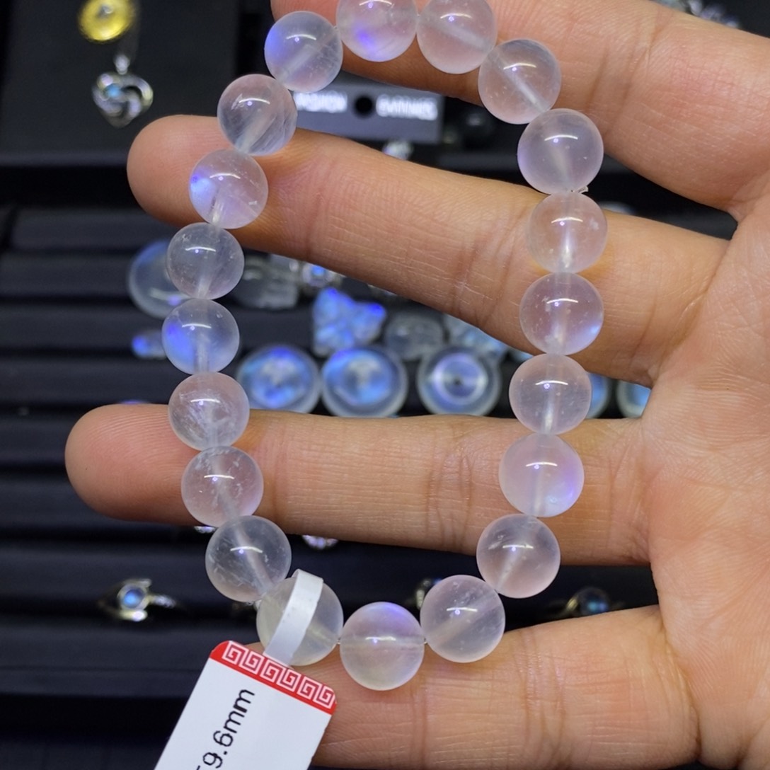 月光石手链未镶嵌睡*着9.6