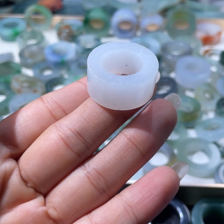 途***学定制翡翠未镶嵌天然翡翠