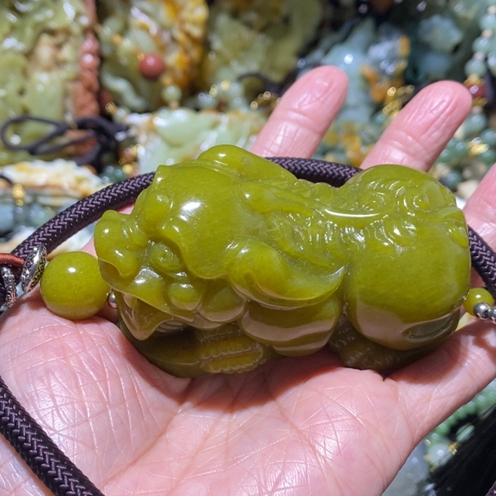 岫玉岫玉吊坠未镶嵌