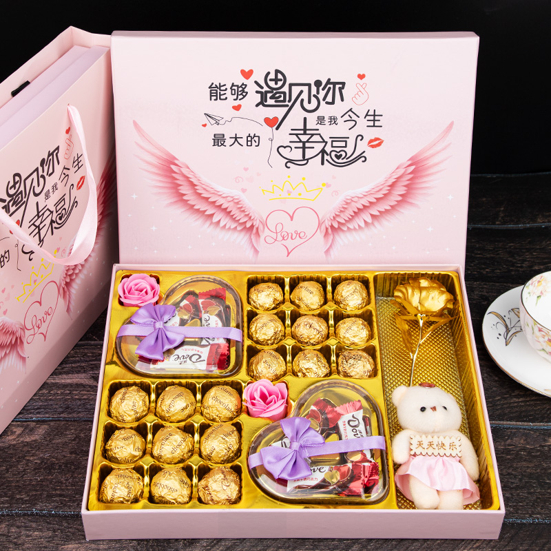 Dove/德芙【天使之翼】节日送礼巧克力礼盒装送女朋友女生零食商品图