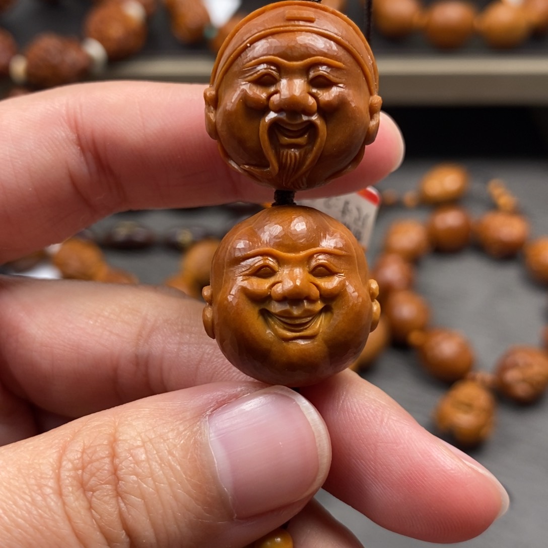 橄榄核手串/手链财弥头一对