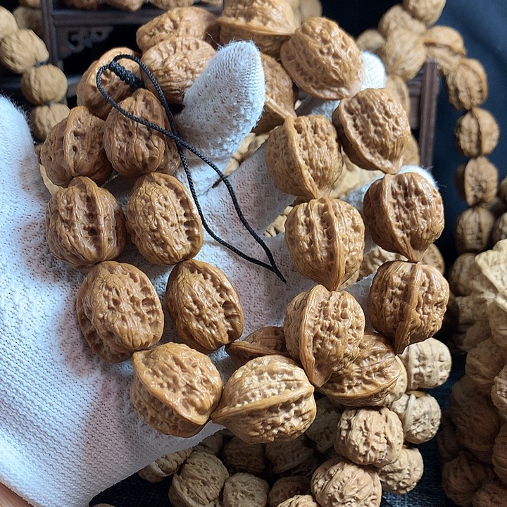 吊坠文玩核桃蜡皮野鸡