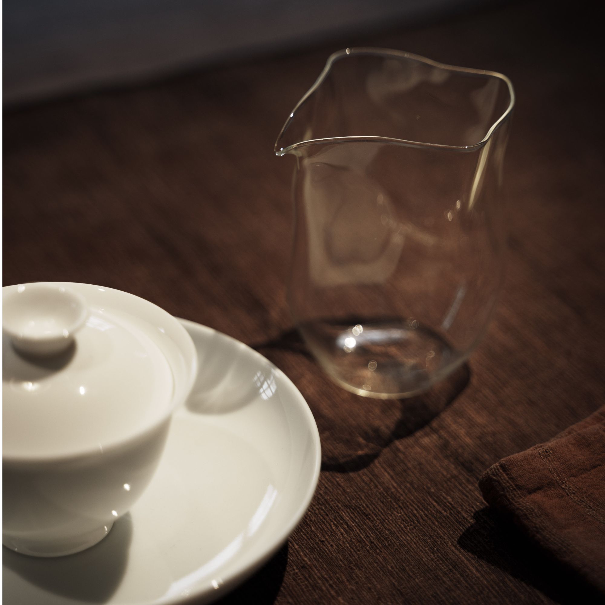 透明玻璃公道杯功夫泡茶具茶器耐热 分茶器禅意茶海家用