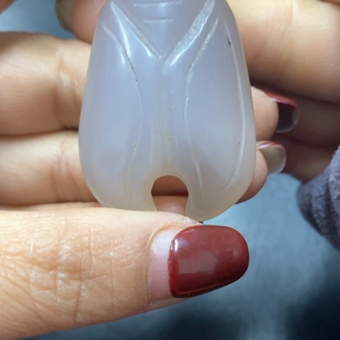 和田玉（糖玉）挂件未镶嵌