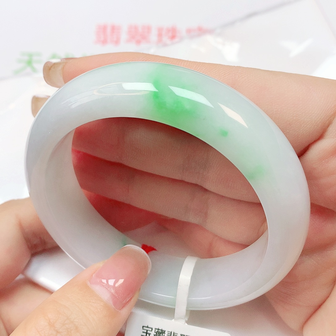 未镶嵌手镯翡翠抖音617