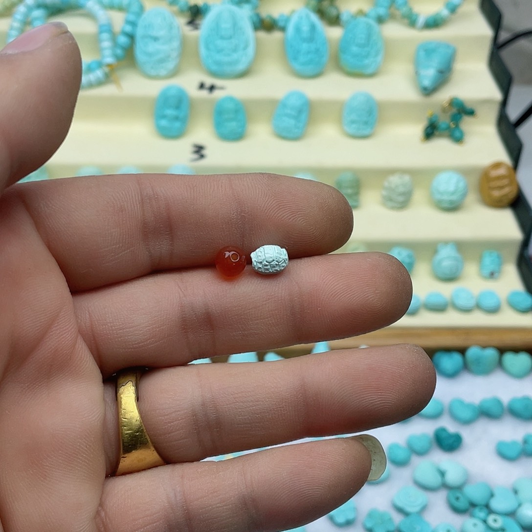 南红玛瑙颈饰未镶嵌084