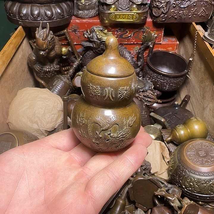 铜材质文玩摆件装饰