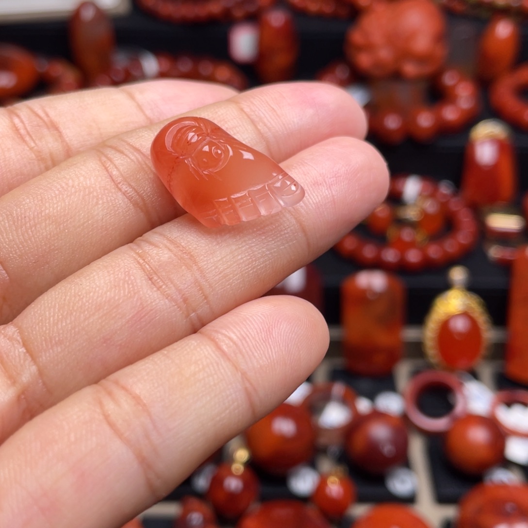 南红玛瑙珠宝奇石未镶嵌配饰