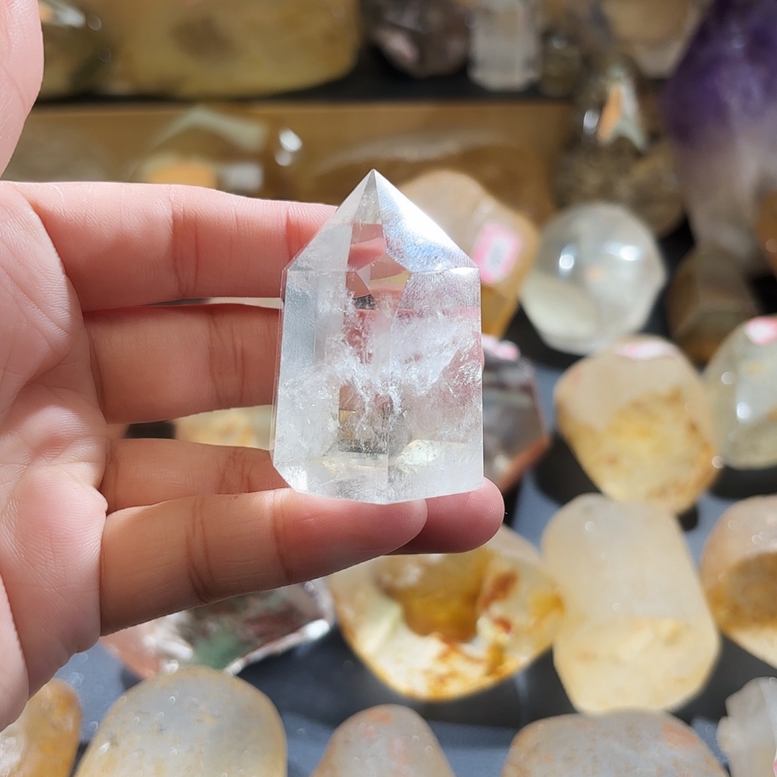 未镶嵌水晶手链天然