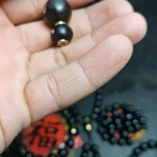 无患子脖挂三通配饰