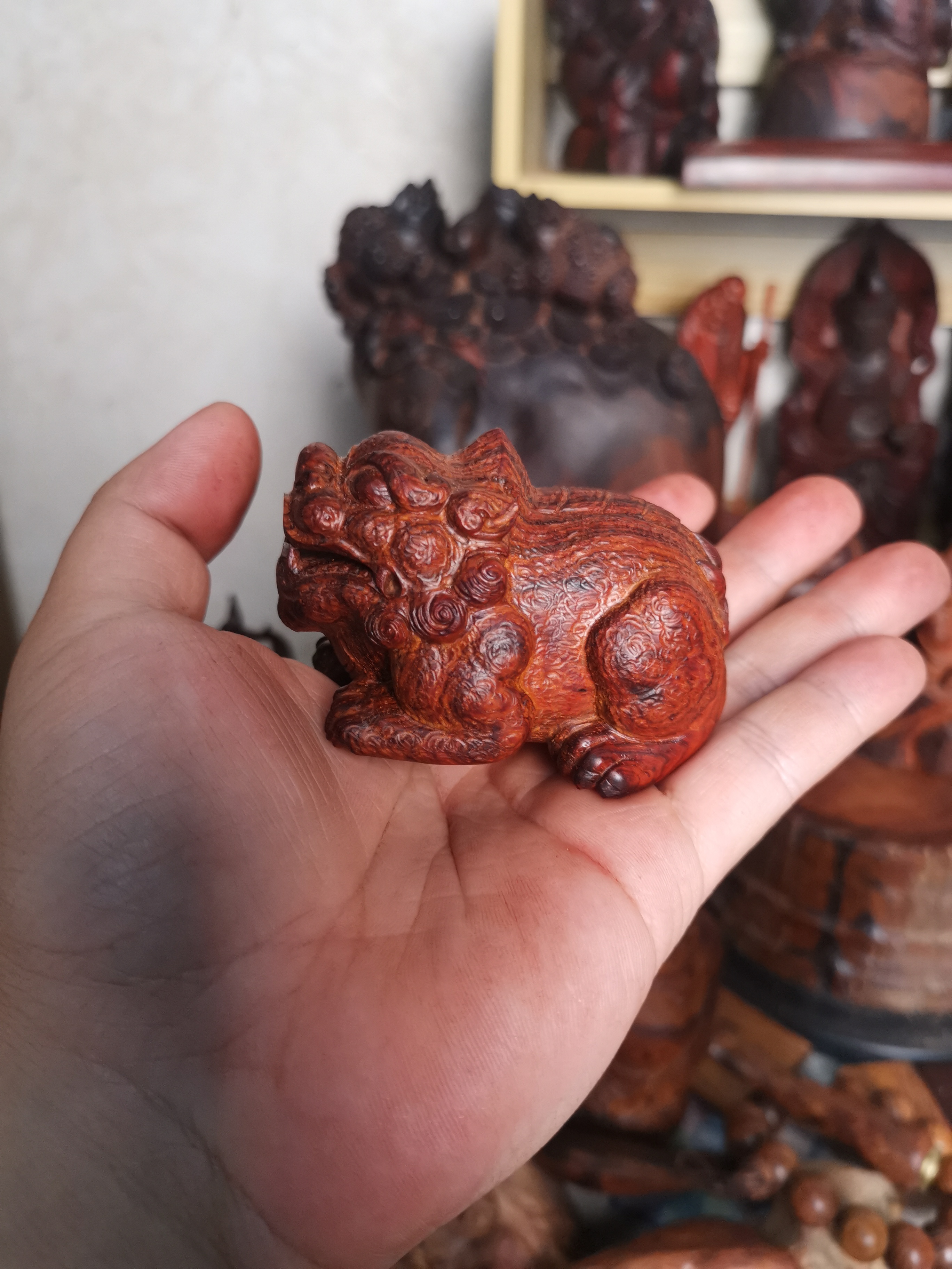 纯手工雕刻清刀小貔貅