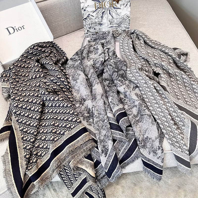 【顺丰包邮】DlOR方巾丝巾休闲潮牌配件