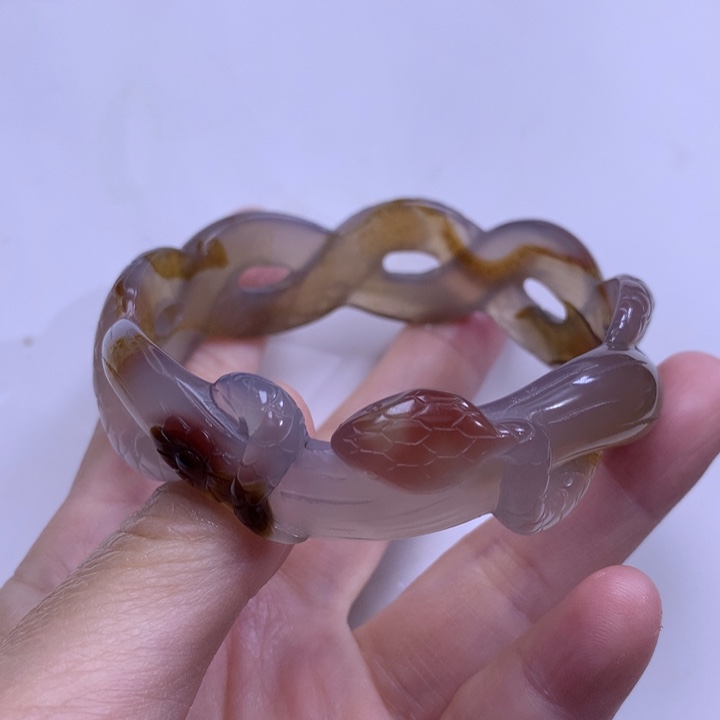 玛瑙/玉髓手镯未镶嵌