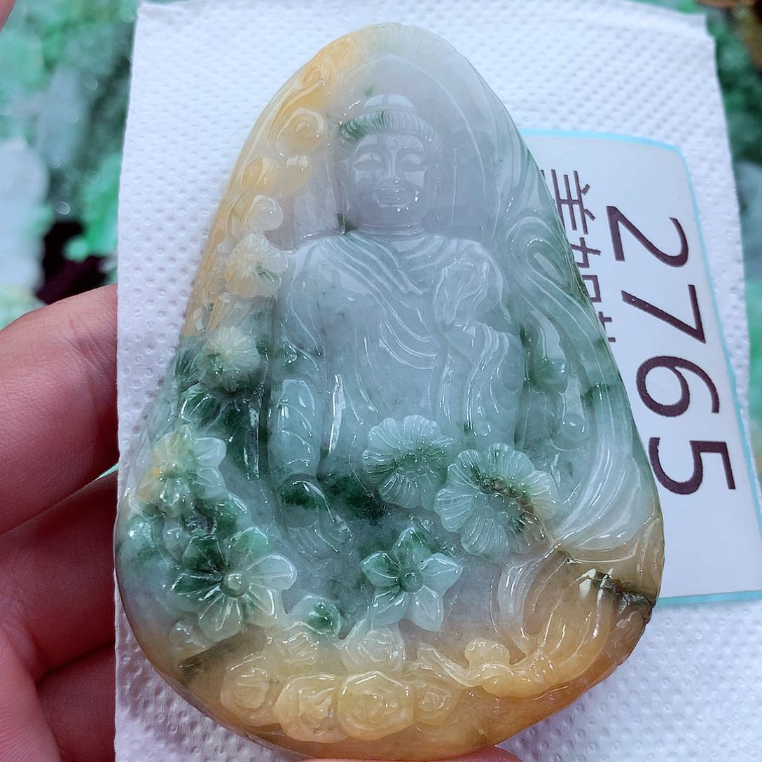 吊坠(不含链)未镶嵌翡翠