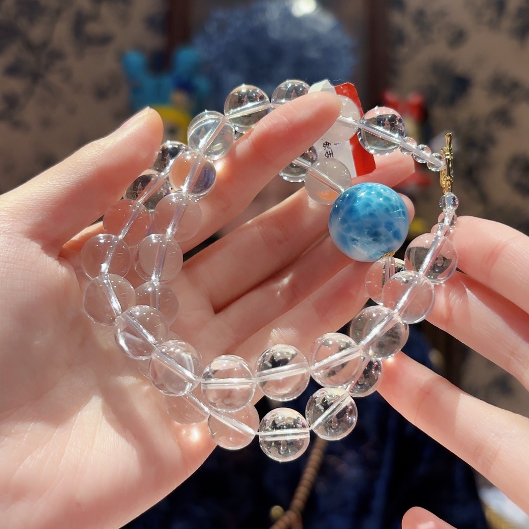 水晶颈饰未镶嵌2号