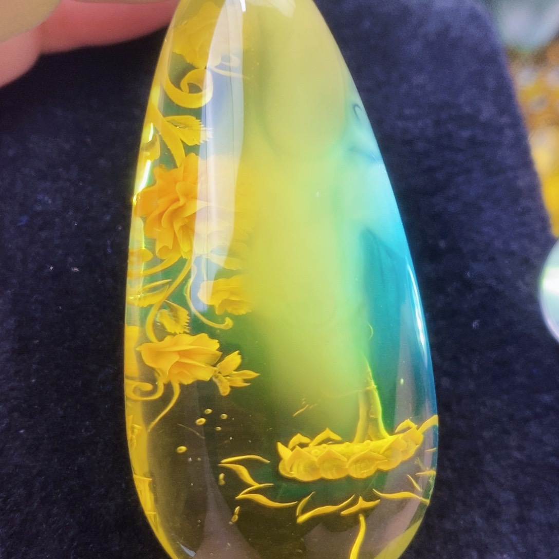 【闪购商品】金珀吊坠(不含链)未镶嵌