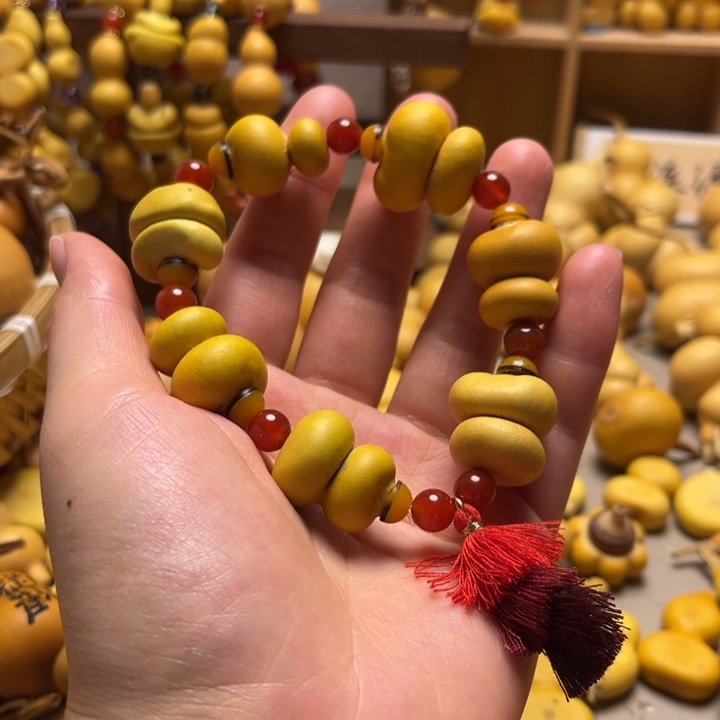 双层葫芦手串葫芦