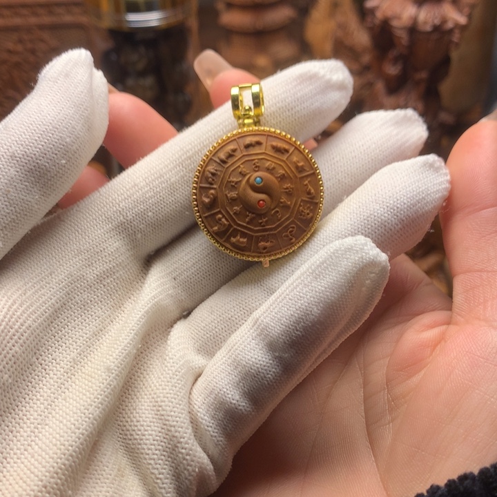 檀香木其他老山檀香手把件