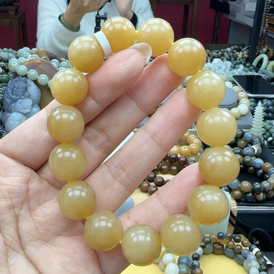 和田玉手链未镶嵌