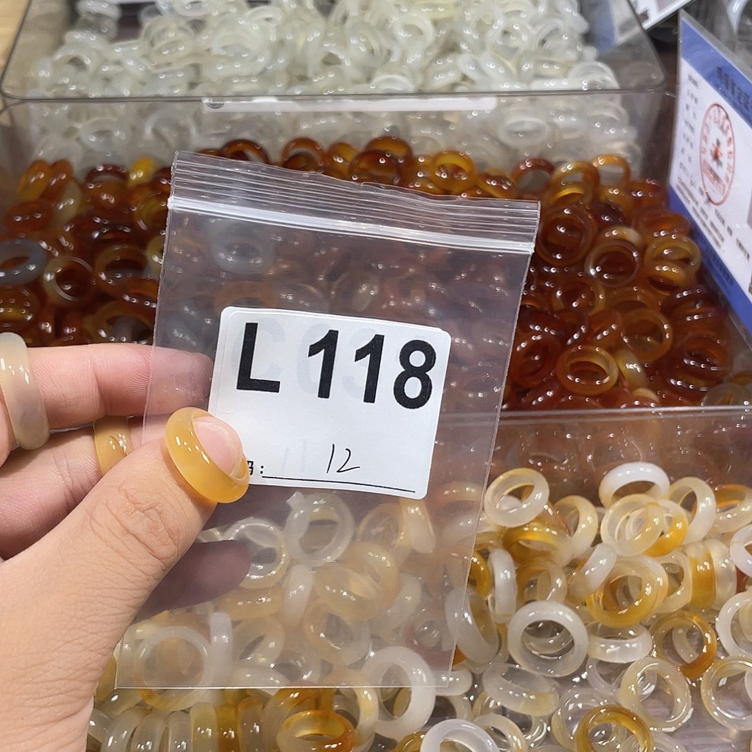 合金戒指玛瑙/玉髓118