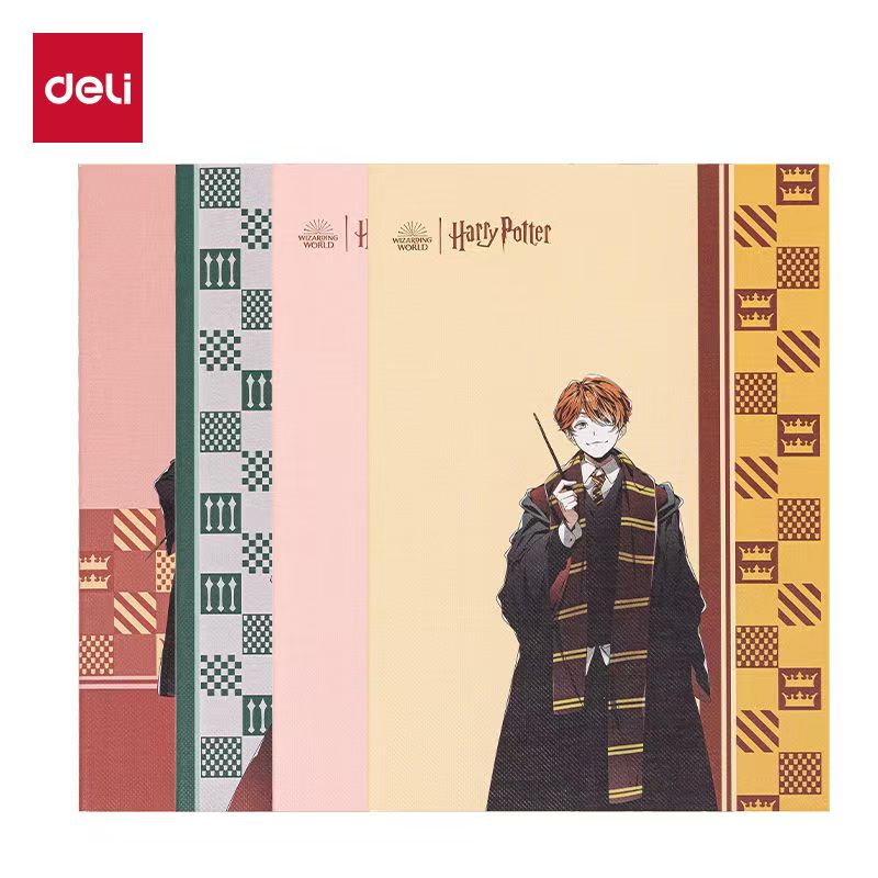 得力哈利波特联名B5笔记本高颜值学生用A5记事本课堂笔记本