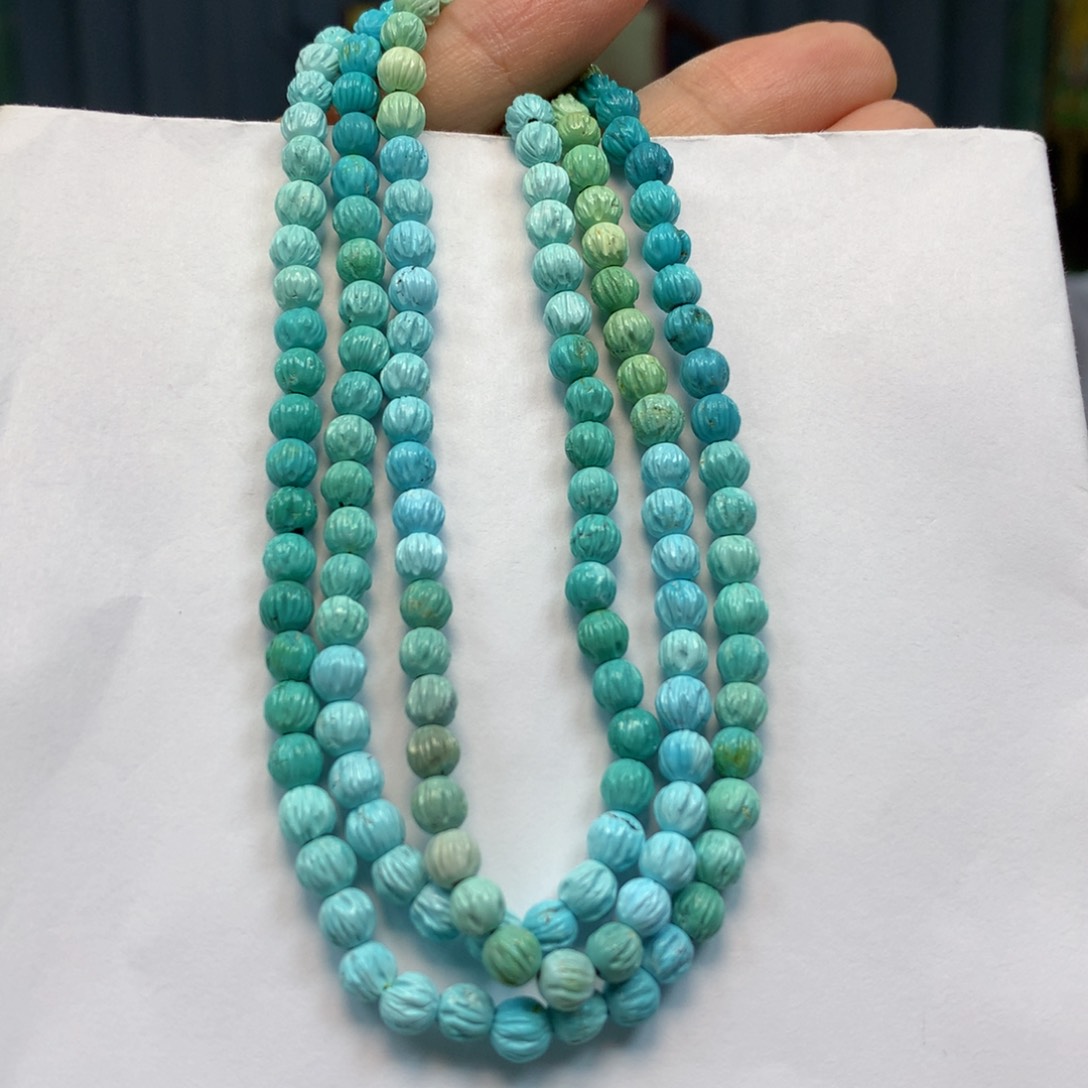 绿松石未镶嵌长链