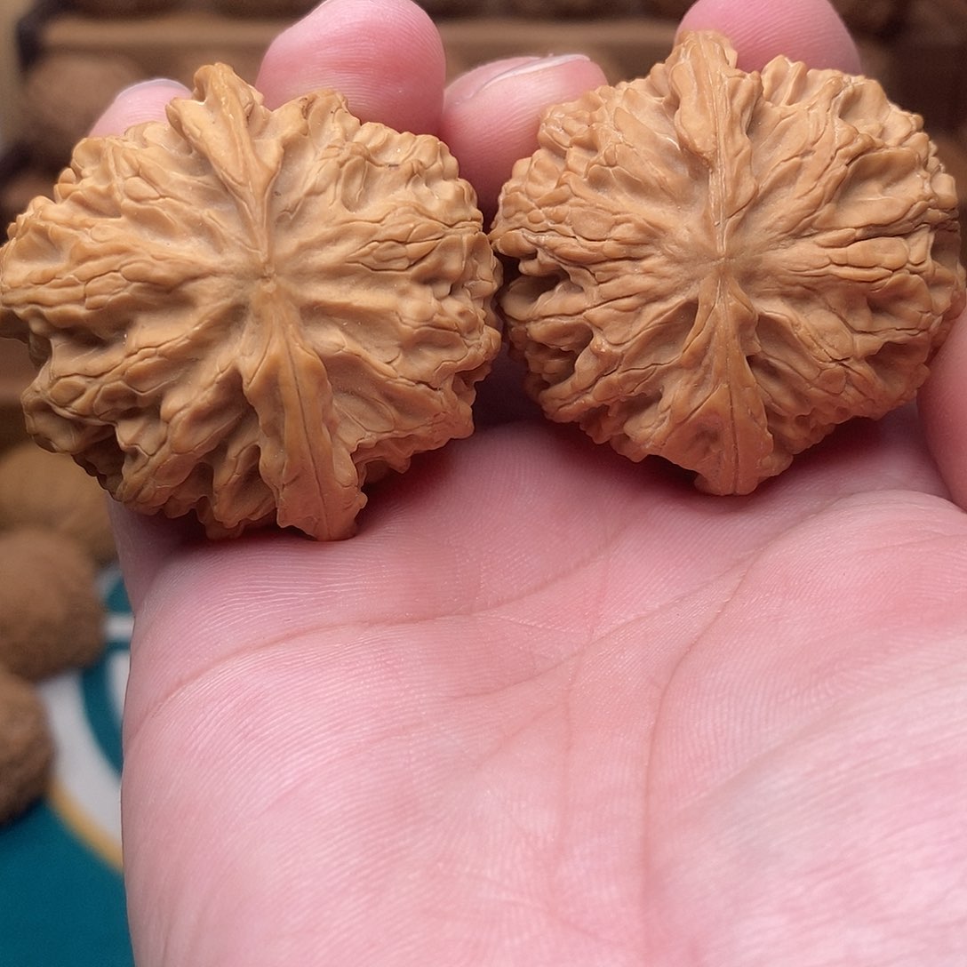 文玩核桃把件44苹果