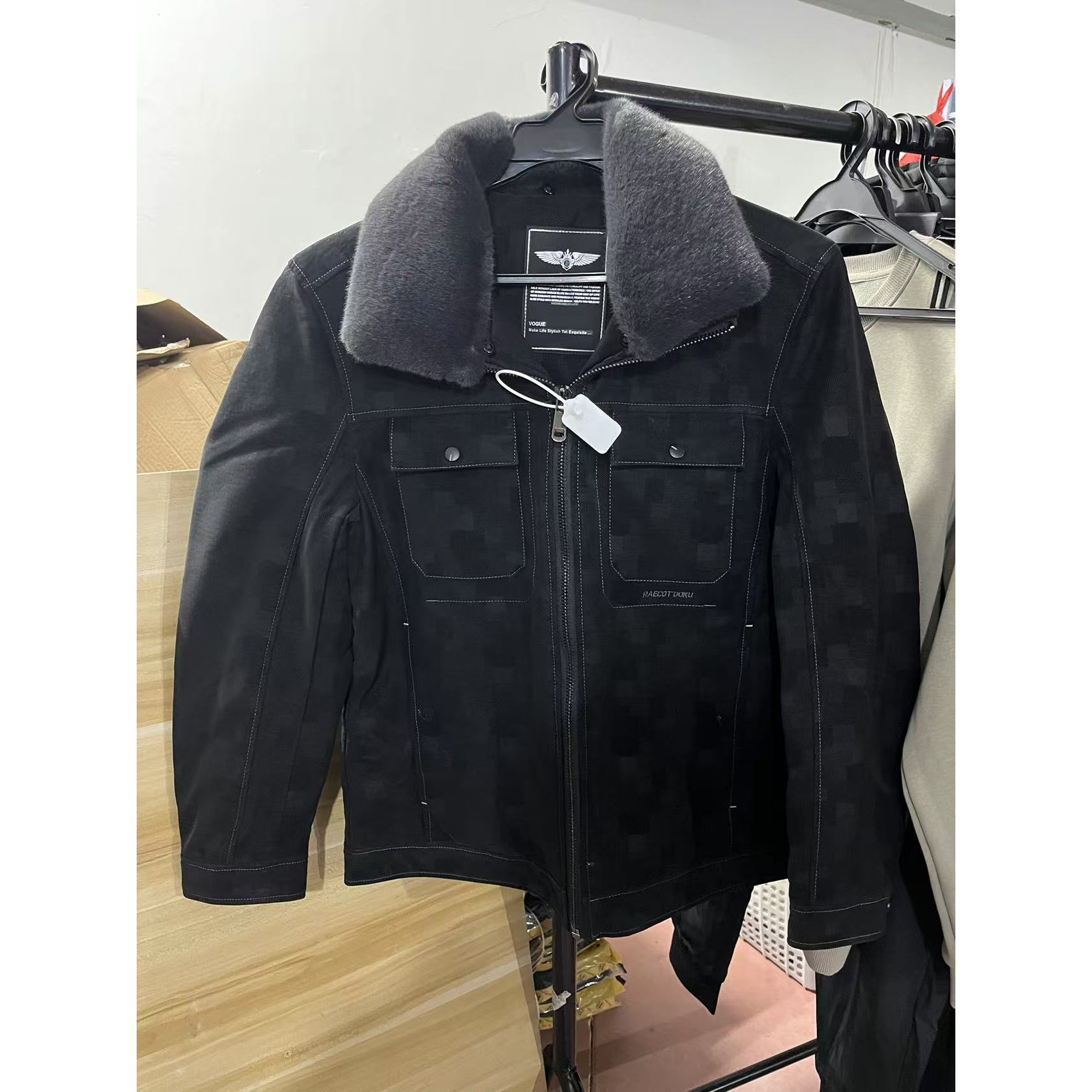 冬季时尚防风保暖百搭外套 8629