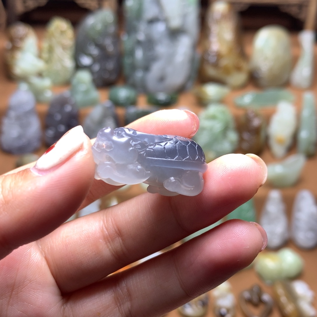 和田玉挂件未镶嵌