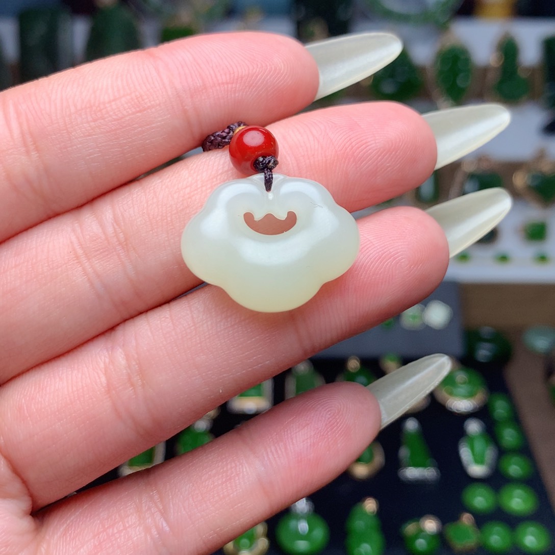 和田玉（碧玉）吊坠未镶嵌