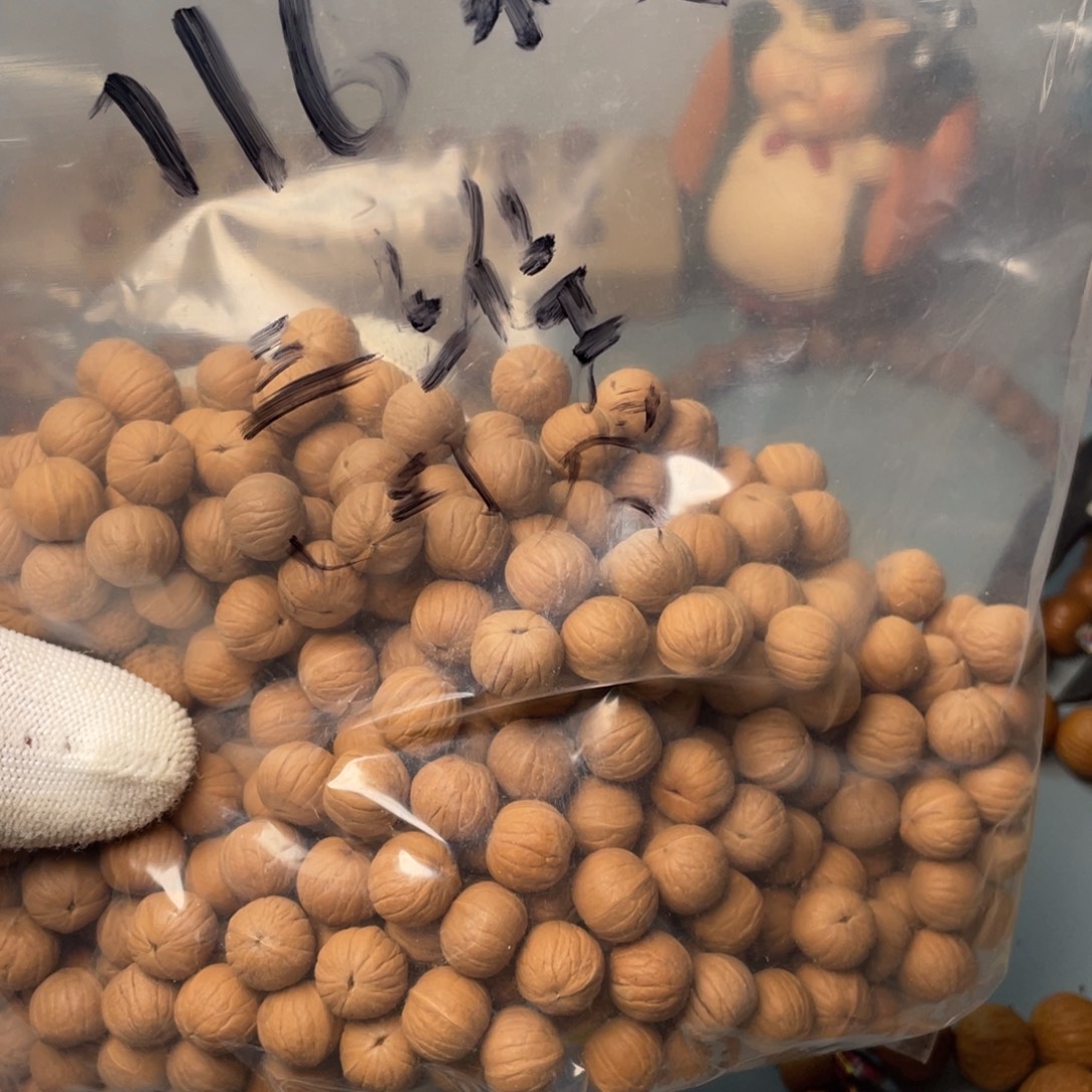 隋***毂手串猴头核桃全品无瑕