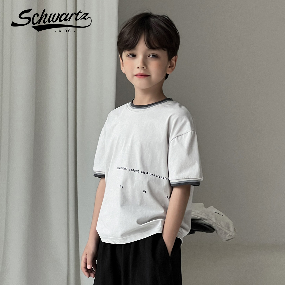 【布咚优选】SCHWARTZ斯瓦茨男款T恤7839