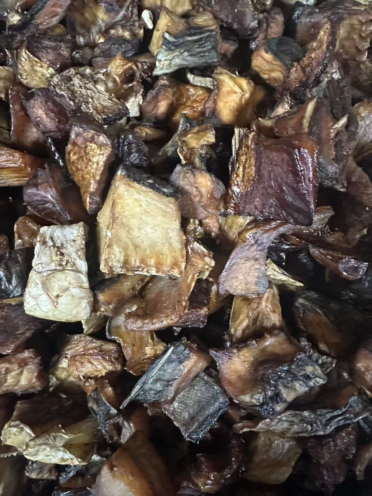 自家熏烤鱼块肉嫩美味