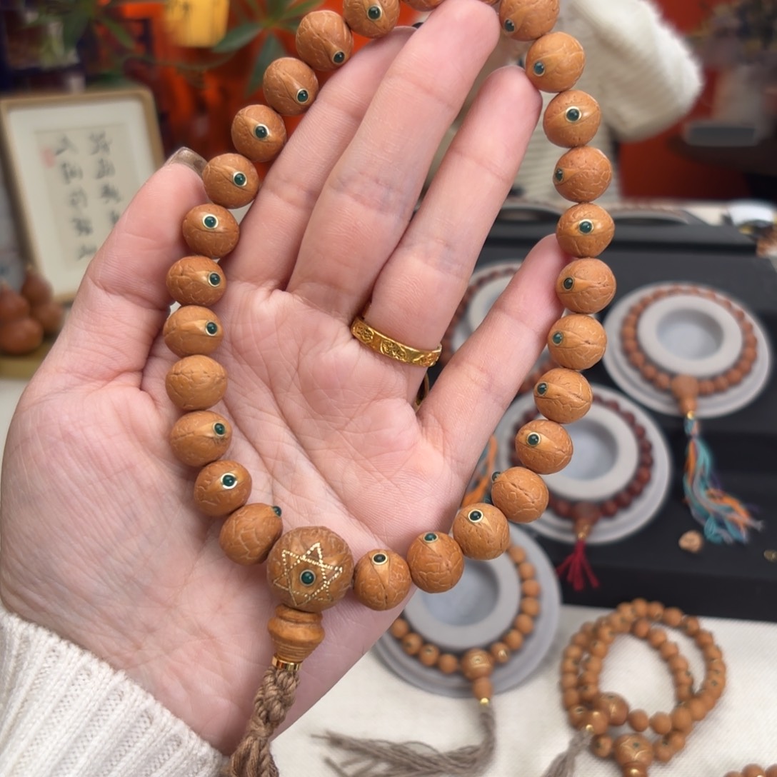 凤眼菩提吊坠2毫米手持27颗