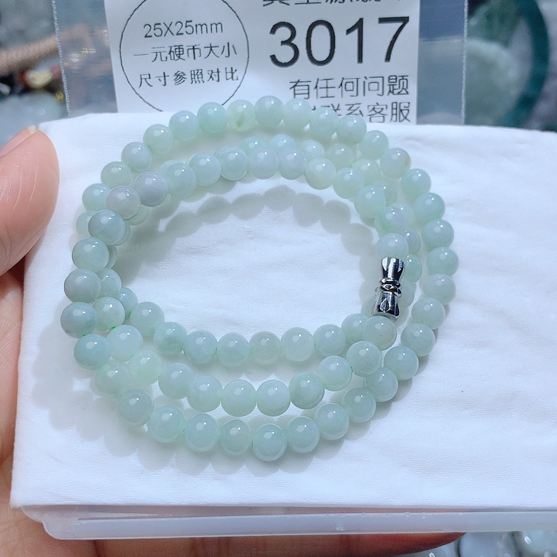 翡翠颈饰未镶嵌3017。