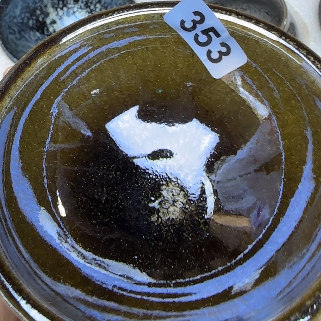 茶盏琢泥窑柴烧开窑