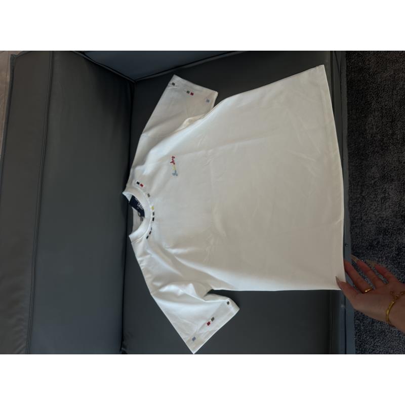 Z133 新款刺绣设计感短袖宽松休闲T恤