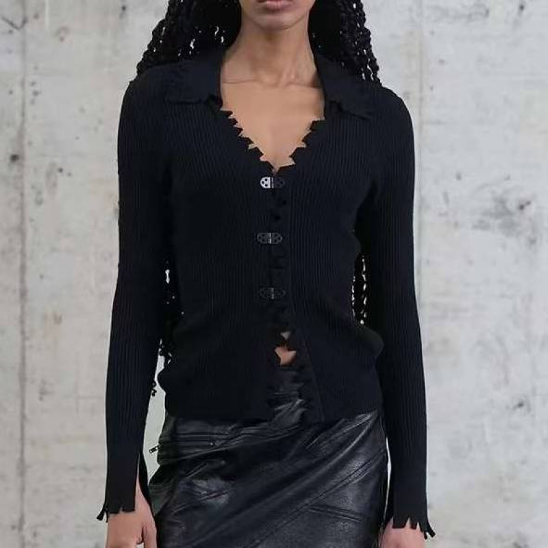 AKTK锁扣针织开衫AKTK042H195