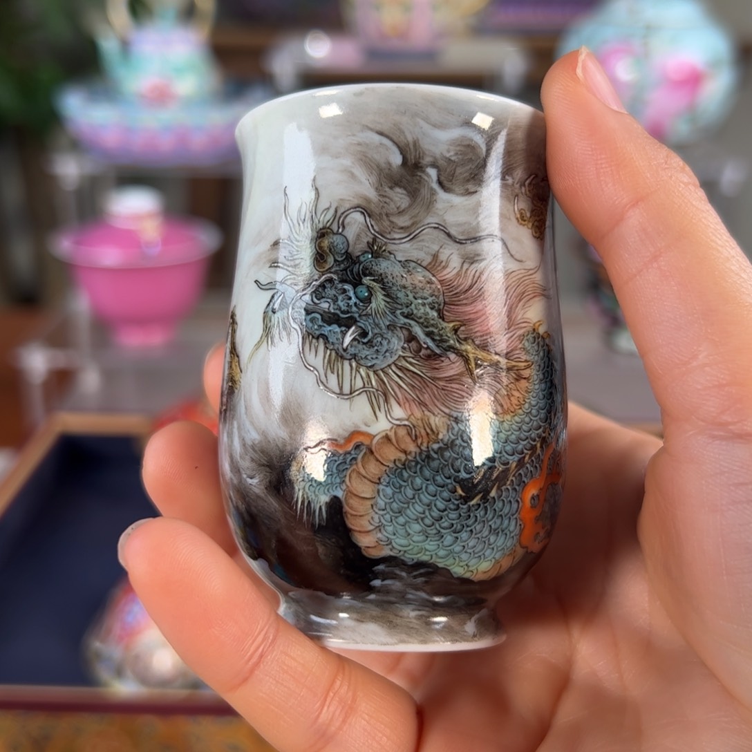 洛*纯手工手绘 高端茶器